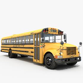 School bus 3D model